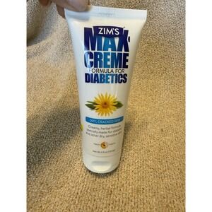 (1) Original Zim's Crack Creme Diabetics Aloe/Arnica 4oz LARGE TUBE VHTF SEALED